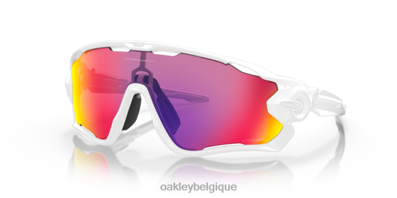 être Oakley lunettes Casse-gueule verres Prizm Road, monture blanche polie LFB04406