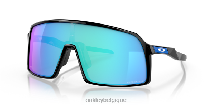 être Oakley lunettes Sutro verres saphir Prizm, monture noire polie LFB0489
