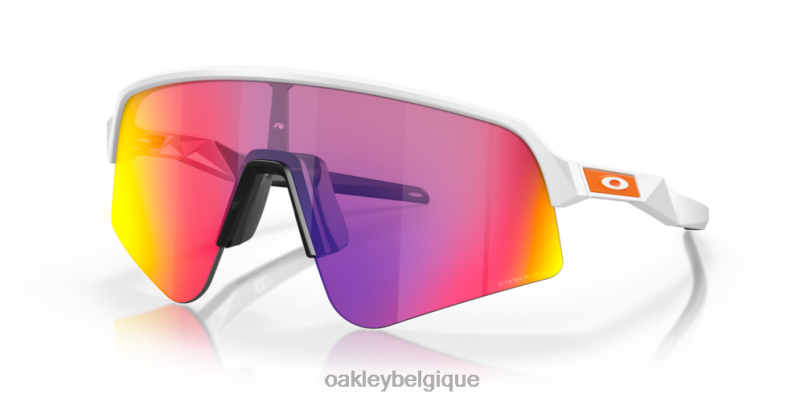 être Oakley lunettes balayage sutro lite verres Prizm Road, monture blanc mat LFB04196