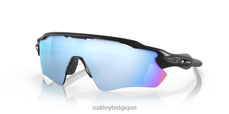 être Oakley lunettes chemin radar ev Verres polarisés Prizm Deep Water, monture noire mate LFB0432
