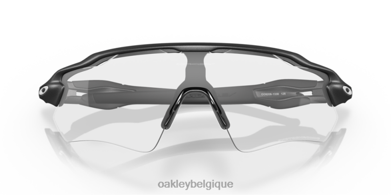 être Oakley lunettes chemin radar ev verres photochromiques iridium clairs à noirs, monture en acier LFB0425