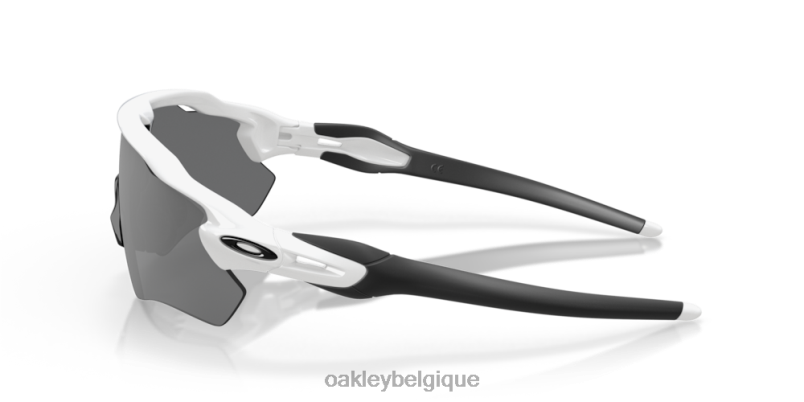 être Oakley lunettes chemin radar ev verres polarisants noirs Prizm, monture blanche polie LFB0439