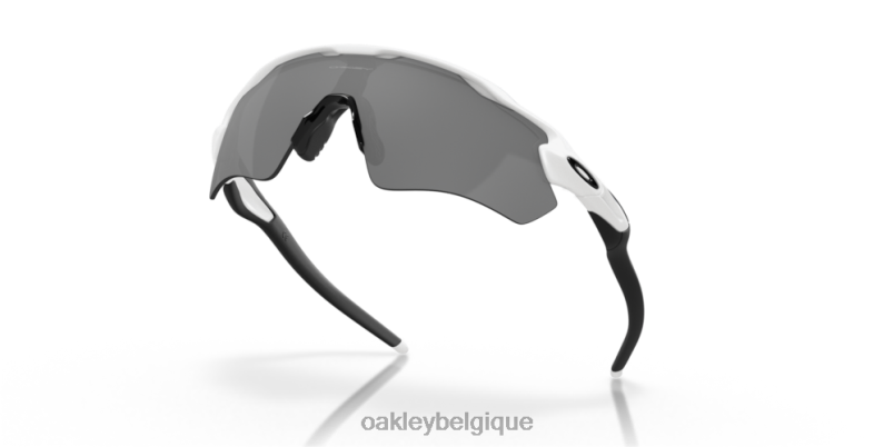 être Oakley lunettes chemin radar ev verres polarisants noirs Prizm, monture blanche polie LFB0439