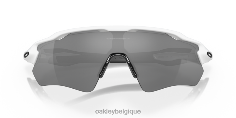 être Oakley lunettes chemin radar ev verres polarisants noirs Prizm, monture blanche polie LFB0439