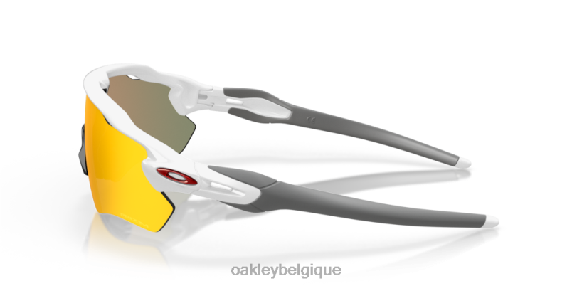 être Oakley lunettes couleurs de l'équipe radar ev path verres prizm rubis, monture blanche polie LFB0435