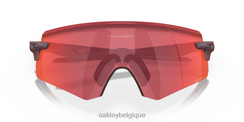 être Oakley lunettes encodeur Verres Prizm Trail Torch, monture colorshift rouge mat LFB041048