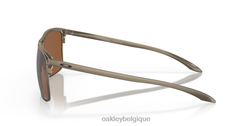 être Oakley lunettes holbrook ti Verres polarisés Prizm tungstène, monture en étain satiné LFB0448