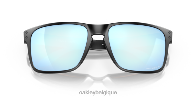 être Oakley lunettes holbrook xl Verres polarisés Prizm Deep Water, monture noire mate LFB0413