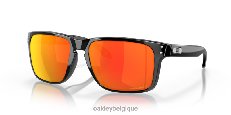 être Oakley lunettes holbrook xl Verres polarisés Prizm Ruby, monture encre noire LFB0416