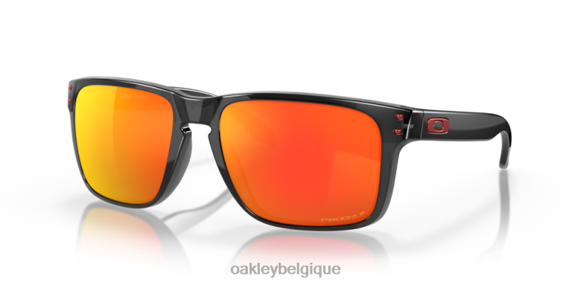 être Oakley lunettes holbrook xl Verres polarisés Prizm Ruby, monture encre noire LFB047