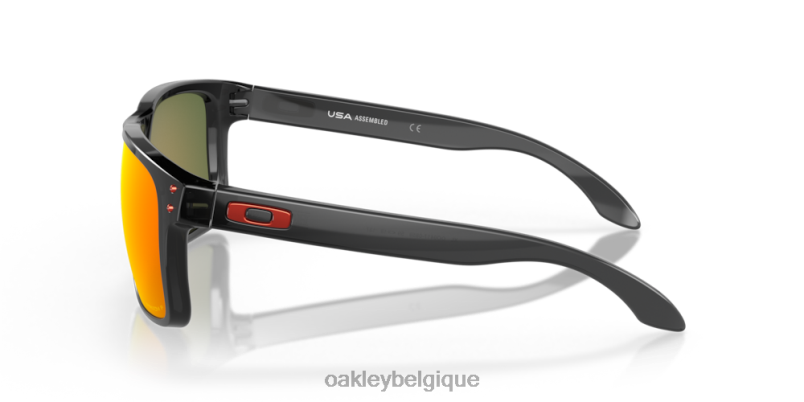 être Oakley lunettes holbrook xl Verres polarisés Prizm Ruby, monture encre noire LFB047