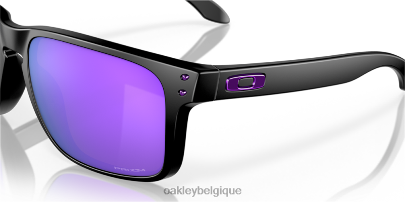 être Oakley lunettes holbrook xl verres prizm violets, monture noir mat LFB0410