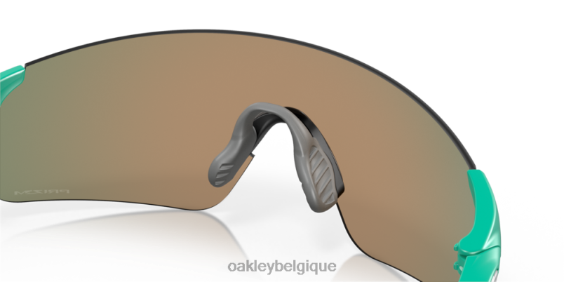 être Oakley lunettes lames evzéro verres prizm rubis, monture céleste mate LFB04286