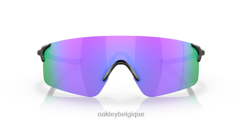 être Oakley lunettes lames evzéro verres prizm violets, monture noir mat LFB04285