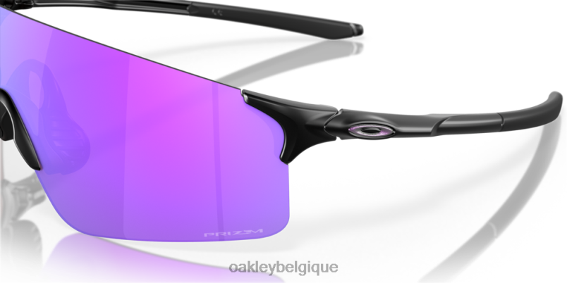 être Oakley lunettes lames evzéro verres prizm violets, monture noir mat LFB04285