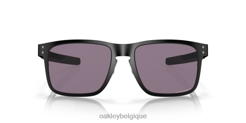 être Oakley lunettes métal holbrook verres prizm gris, monture noir mat LFB04354