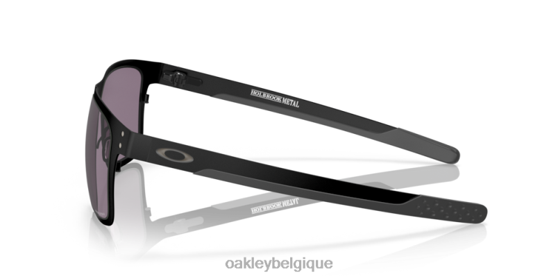 être Oakley lunettes métal holbrook verres prizm gris, monture noir mat LFB04354