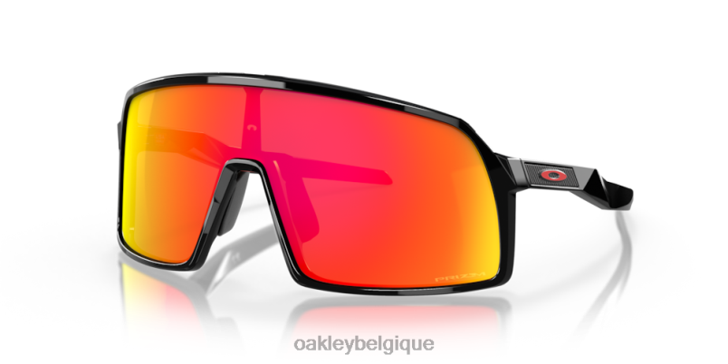 être Oakley lunettes sutro s verres prizm rubis, monture noire polie LFB04280