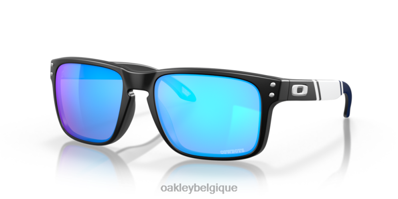 être Oakley lunettes Cowboys de Dallas Holbrook verres saphir Prizm, monture noire mate LFB04615