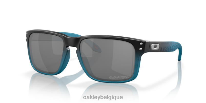 être Oakley lunettes Holbrook Troy Lee conçoit la série verres prizm noirs, monture tld blue fade LFB04654