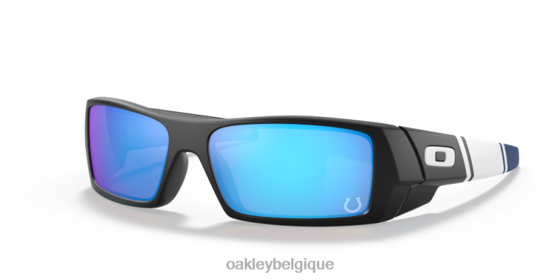 être Oakley lunettes Indianapolis Colts Gascan verres saphir Prizm, monture noire mate LFB04558