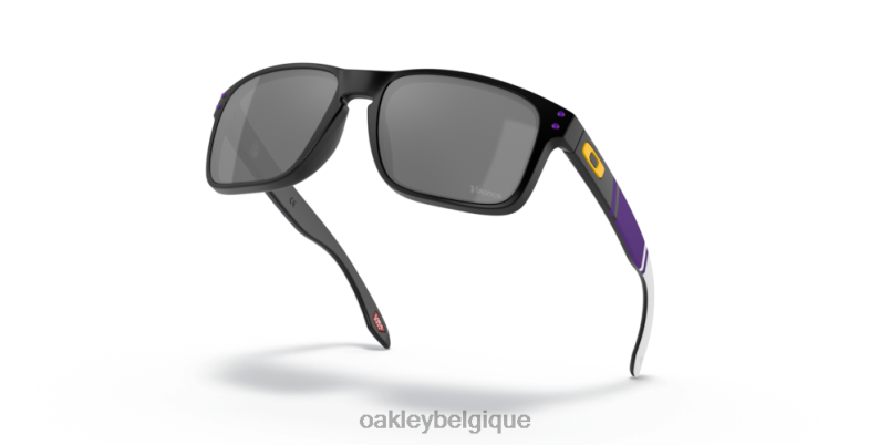 être Oakley lunettes Vikings du Minnesota Holbrook verres prizm noirs, monture noir mat LFB04639