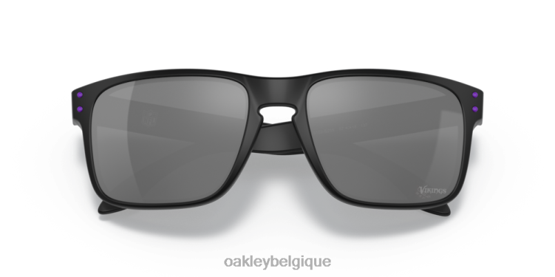 être Oakley lunettes Vikings du Minnesota Holbrook verres prizm noirs, monture noir mat LFB04639