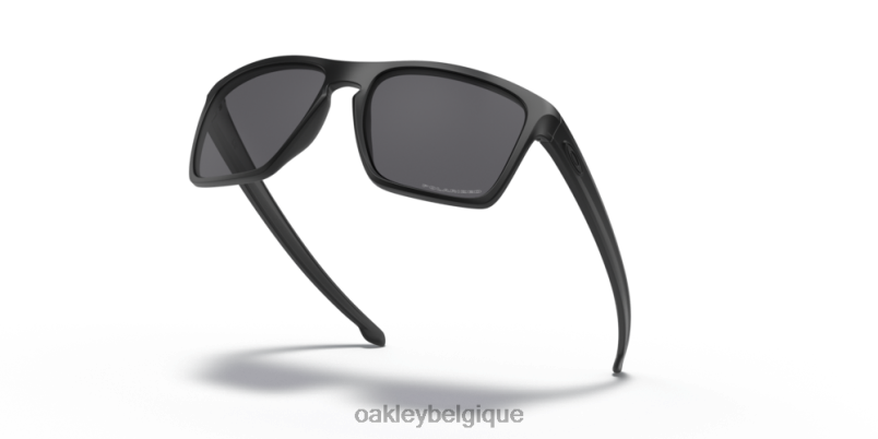 être Oakley lunettes argent xl verres polarisés gris, monture noir mat LFB04899