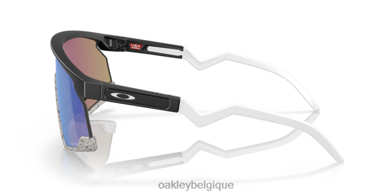être Oakley lunettes bxtr verres saphir Prizm, monture noire mate LFB04103