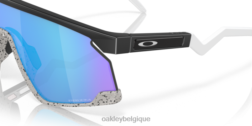 être Oakley lunettes bxtr verres saphir Prizm, monture noire mate LFB04103
