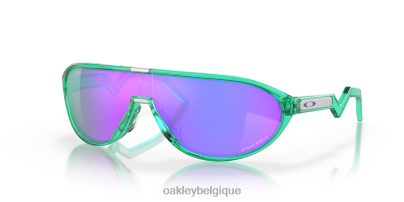 être Oakley lunettes cmdn verres prizm violets, monture céleste translucide LFB041024