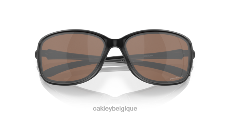 être Oakley lunettes cohorte Verres polarisés Prizm Tungstène, monture noire mate LFB04458