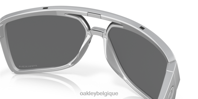 être Oakley lunettes collection castel x-silver verres prizm noirs, monture x-silver LFB04679