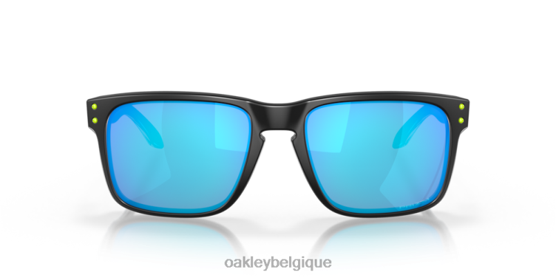 être Oakley lunettes collection haute résolution holbrook (ajustement pont bas) verres saphir Prizm, monture noire polie LFB04804