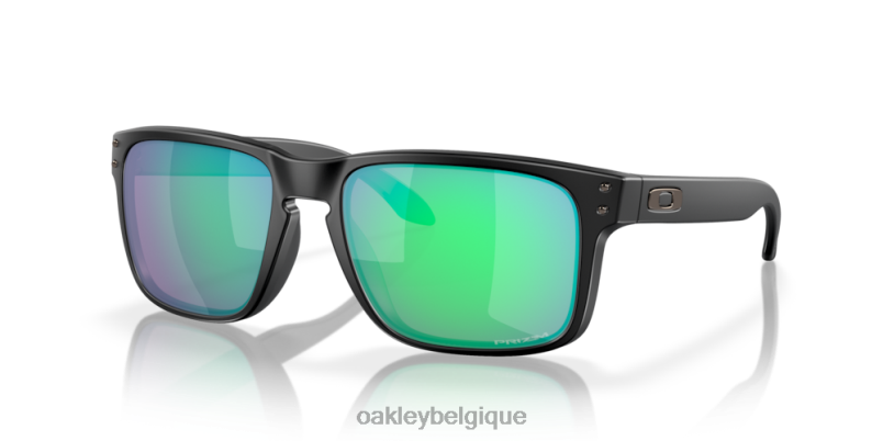 être Oakley lunettes holbrook (montage pont bas) verres Prizm Jade, monture encre noire mate LFB04790