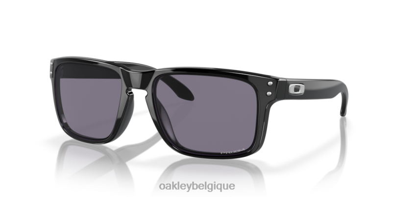 être Oakley lunettes holbrook (montage pont bas) verres gris Prizm, monture noire polie LFB04791
