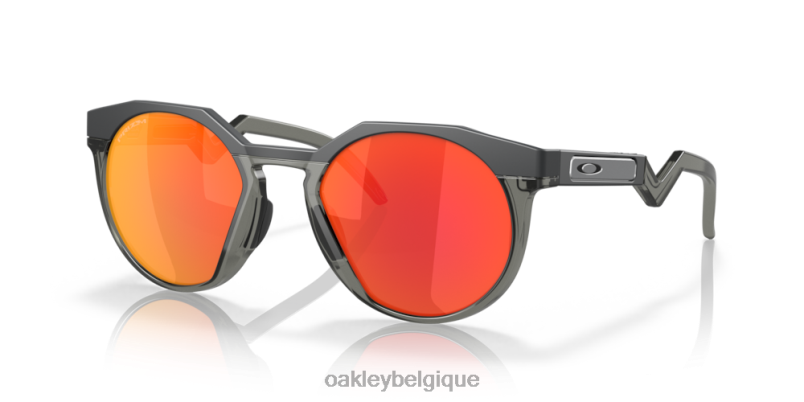 être Oakley lunettes hstn verres Prizm Ruby, monture en carbone mat LFB0496