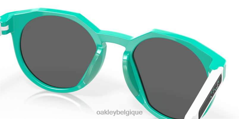 être Oakley lunettes hstn verres prizm noirs, monture céleste LFB041006