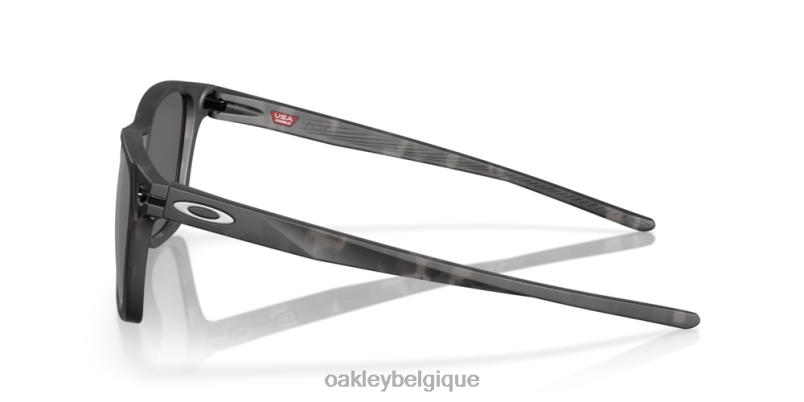 être Oakley lunettes injecteur verres polarisants noirs Prizm, monture écaille noire mate LFB04580