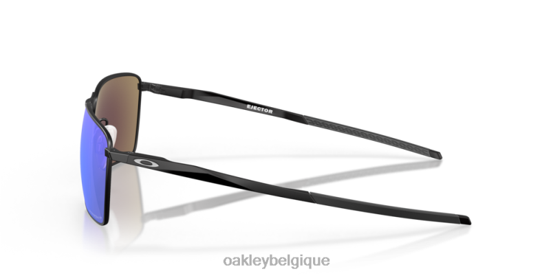 être Oakley lunettes éjecteur Verres polarisés Prizm Saphir, monture noire satinée LFB04349