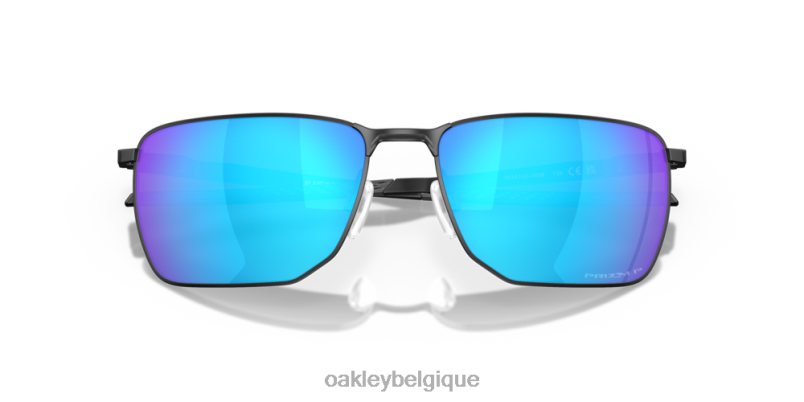 être Oakley lunettes éjecteur Verres polarisés Prizm Saphir, monture noire satinée LFB04349