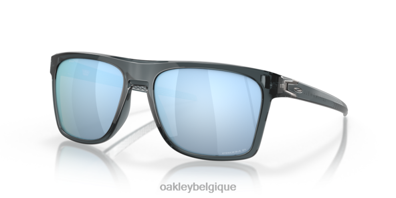 être Oakley lunettes leffingwell Verres polarisés Prizm Deep Water, monture noire cristal LFB04184