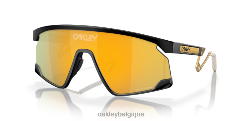 être Oakley lunettes métal bxtr verres Prizm 24k, monture noir mat LFB0493