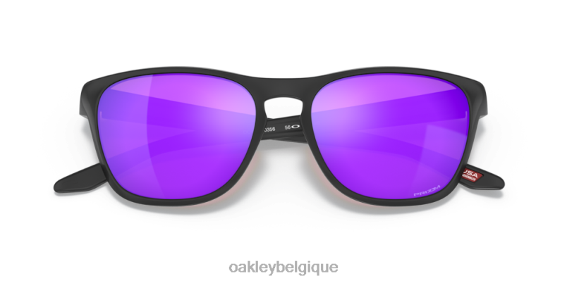 être Oakley lunettes manoir verres prizm violets, monture noir mat LFB041090