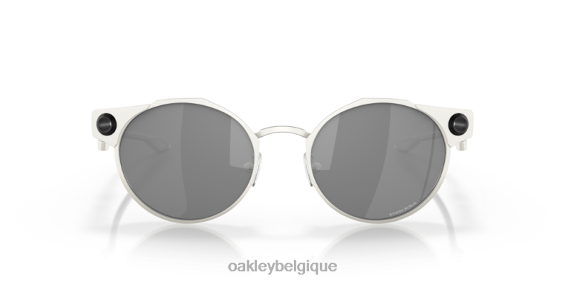 être Oakley lunettes pêne dormant verres prizm noirs, monture chrome satiné LFB04538