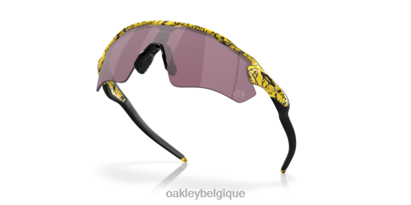être Oakley lunettes Chemin radar ev du tour de france 2023 verres prizm road noirs, monture anti-éclaboussures tdf LFB04729