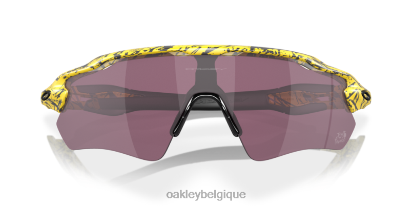 être Oakley lunettes Chemin radar ev du tour de france 2023 verres prizm road noirs, monture anti-éclaboussures tdf LFB04729