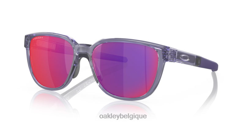 être Oakley lunettes actionneur verres Prizm Road, monture lilas transparente LFB04836