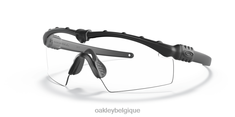 être Oakley lunettes cadre industriel m 3.0 ppe verres clairs, monture noire LFB04677