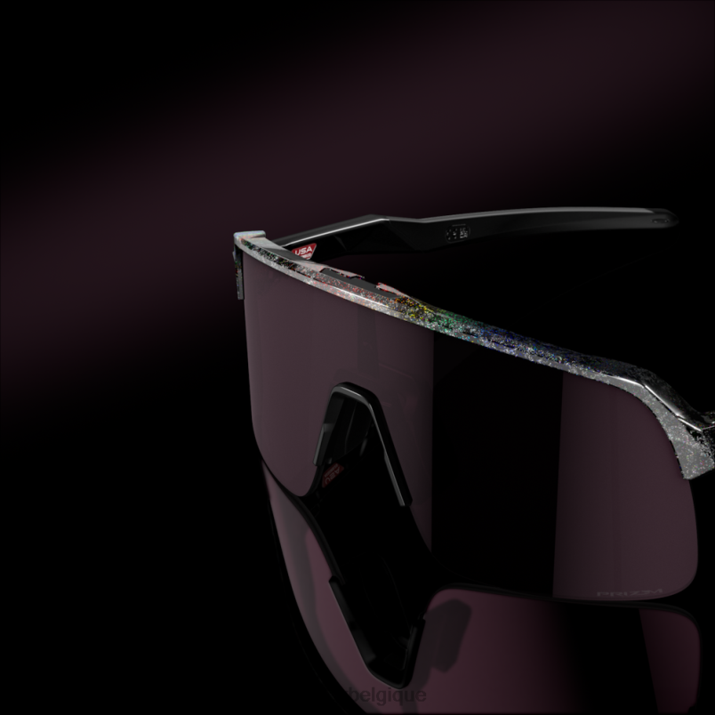 être Oakley lunettes collection sutro lite verve verres prizm road noirs, monture verve spacedust LFB041000